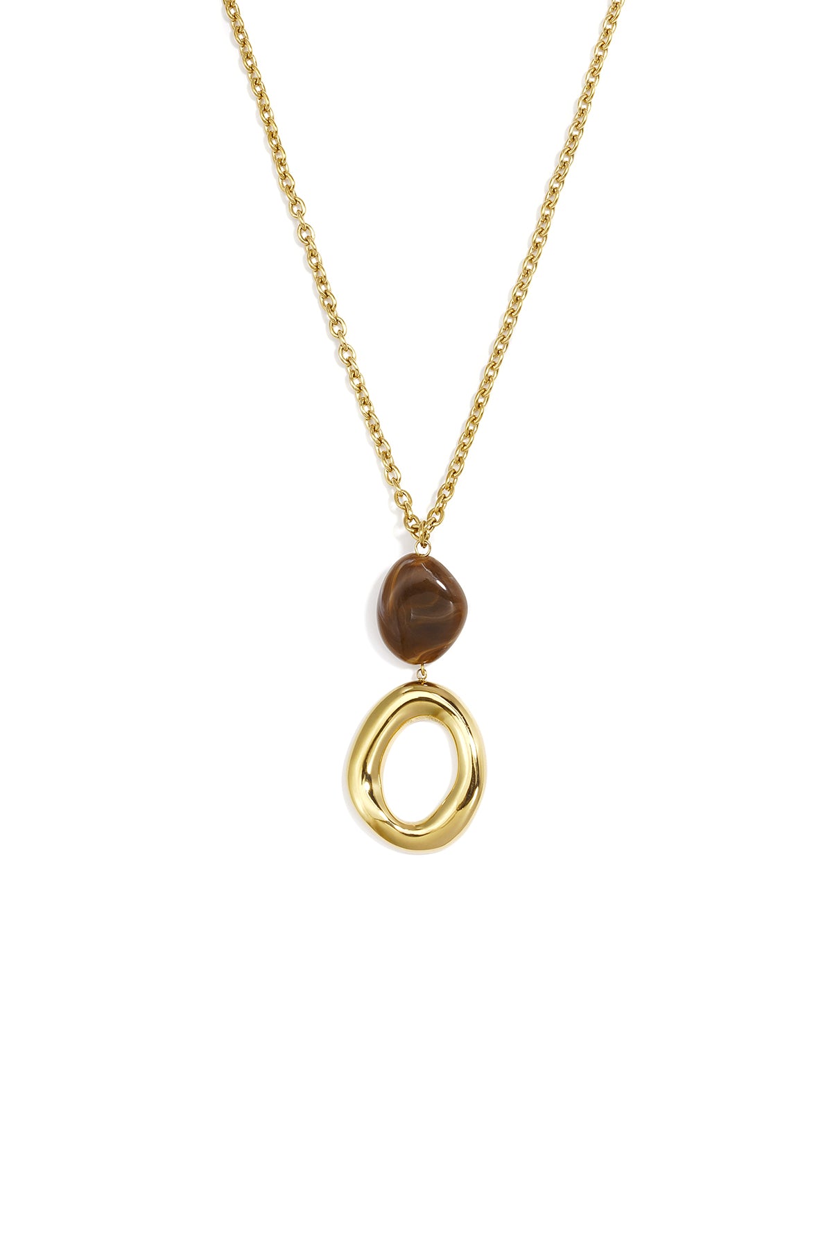Cirkel Hanger Ketting