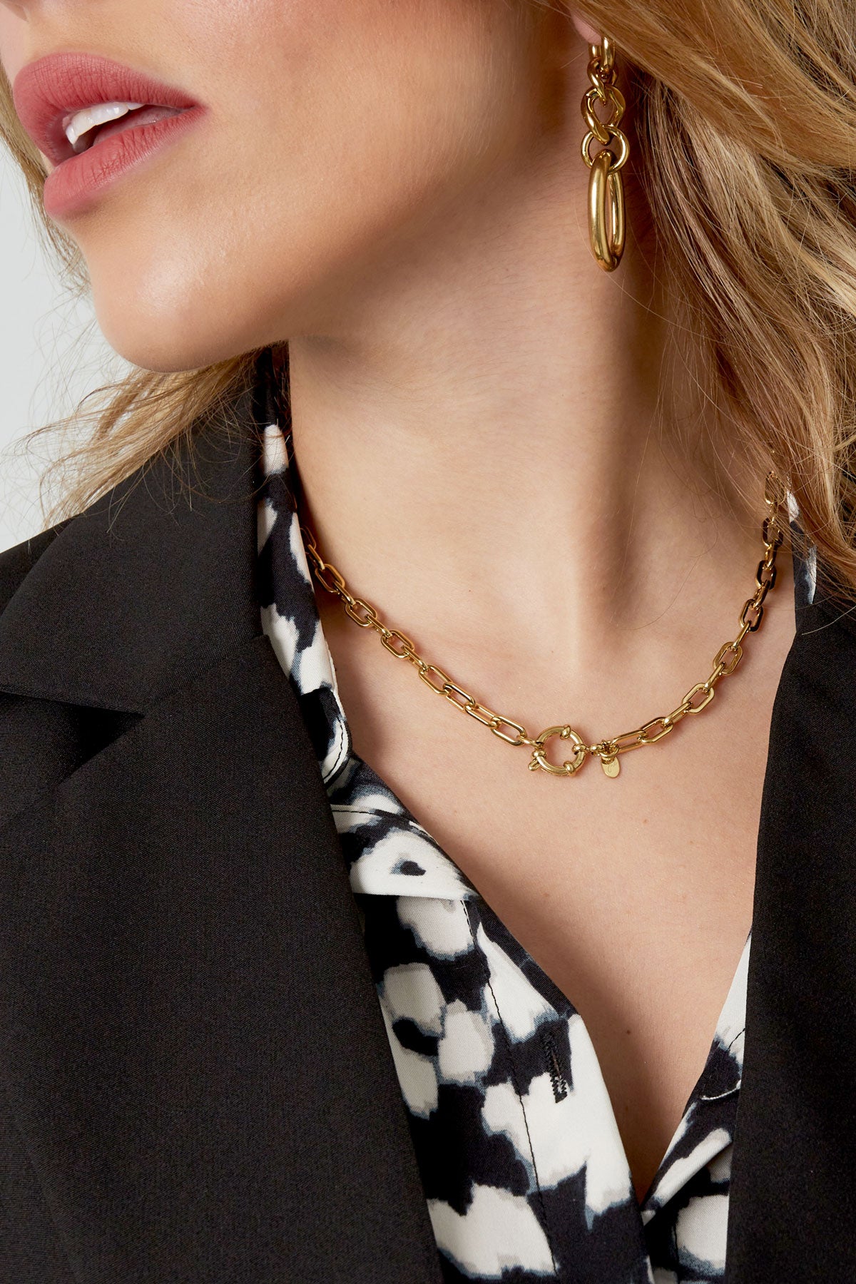 Ketting Basic Schakels Ronde Sluiting