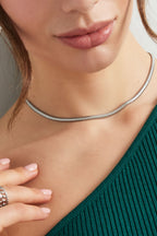 Ketting Plat Met Print
