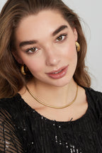 Ketting Plat Met Print