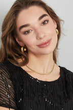 Ketting Plat Met Print