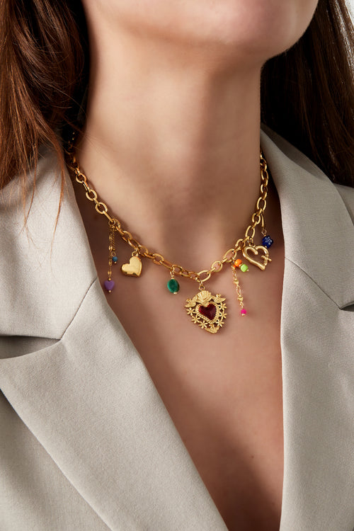 Bedelketting Milagros Hart