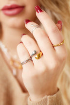Tweekleurige Ring