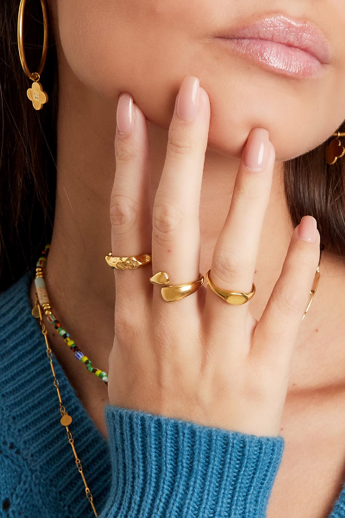 Tweekleurige Ring