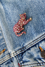 Luipaard Broche