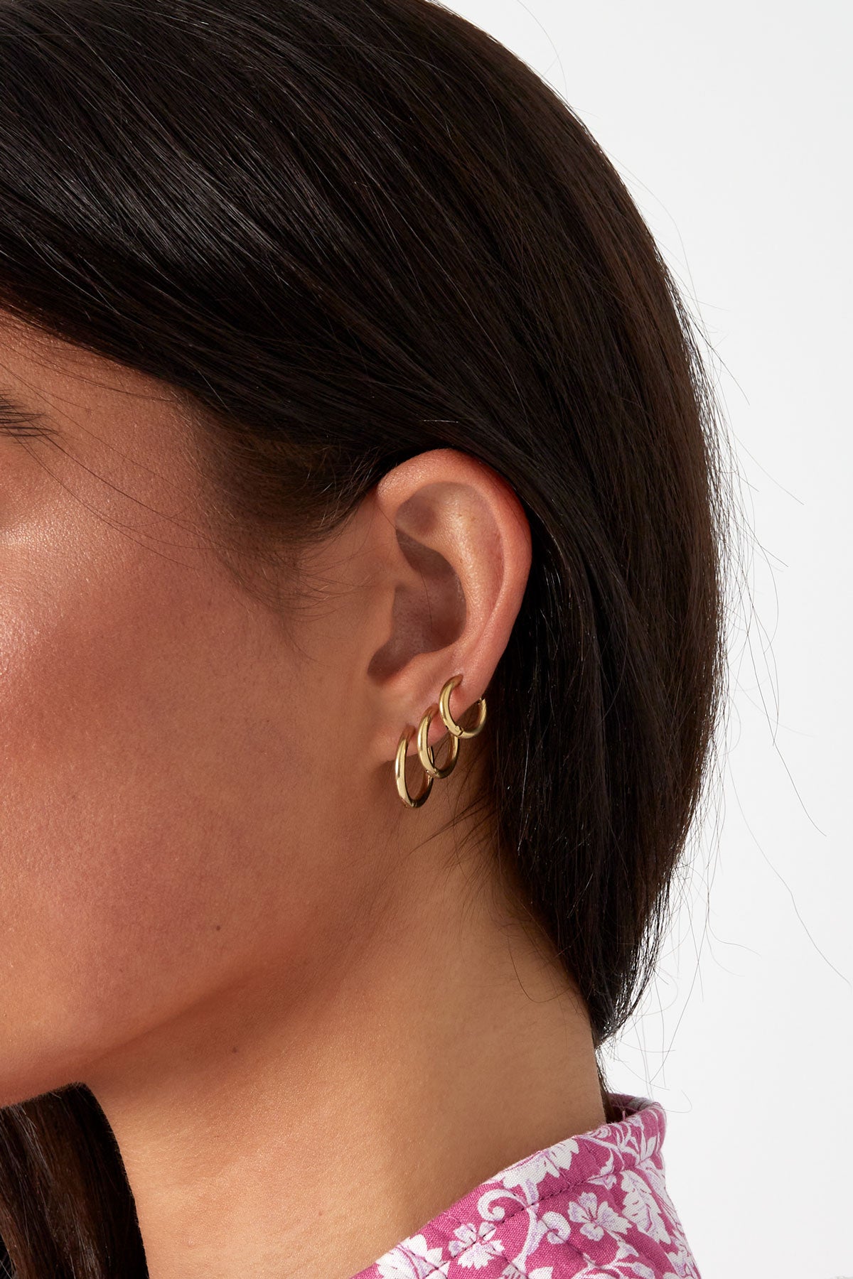 Oorbellen Set Little Hoops 