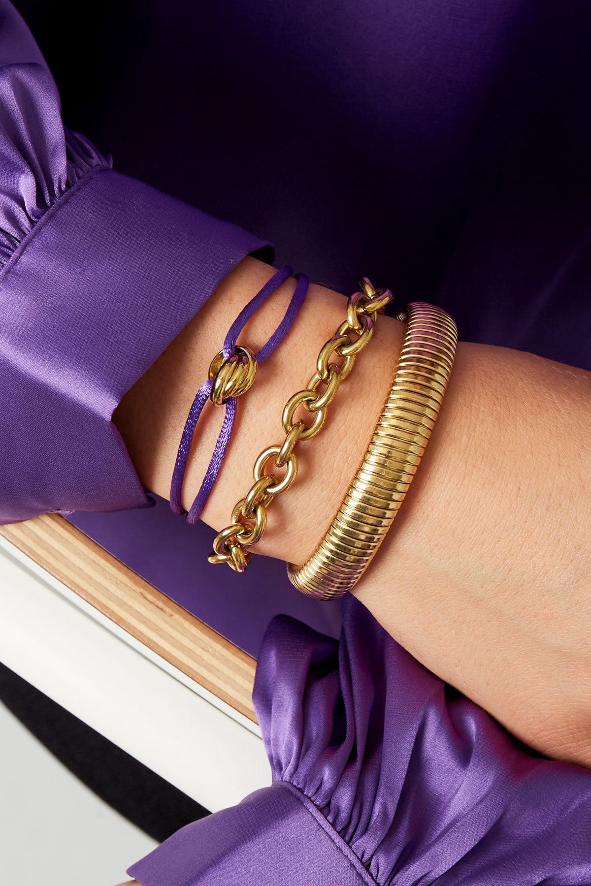 Armband Satin Knot Stainless Steel