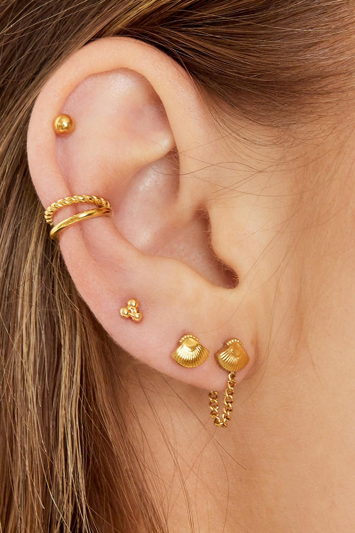 Dubbel Earcuff Touw 
