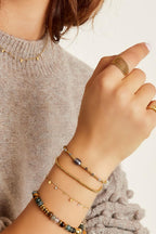 Armband Simpel Met Strass Details