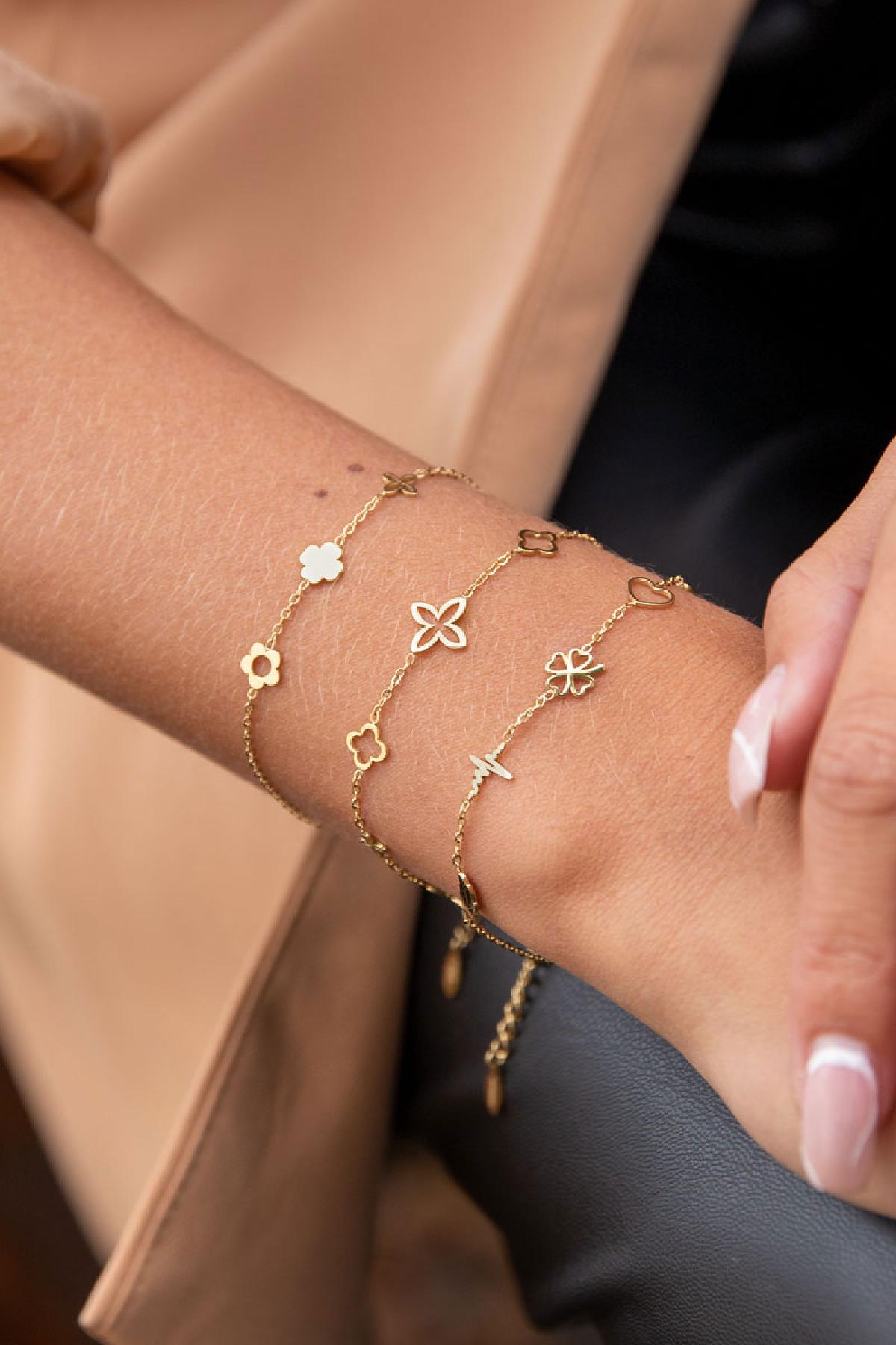 Minimalistische Armband Met Bedels