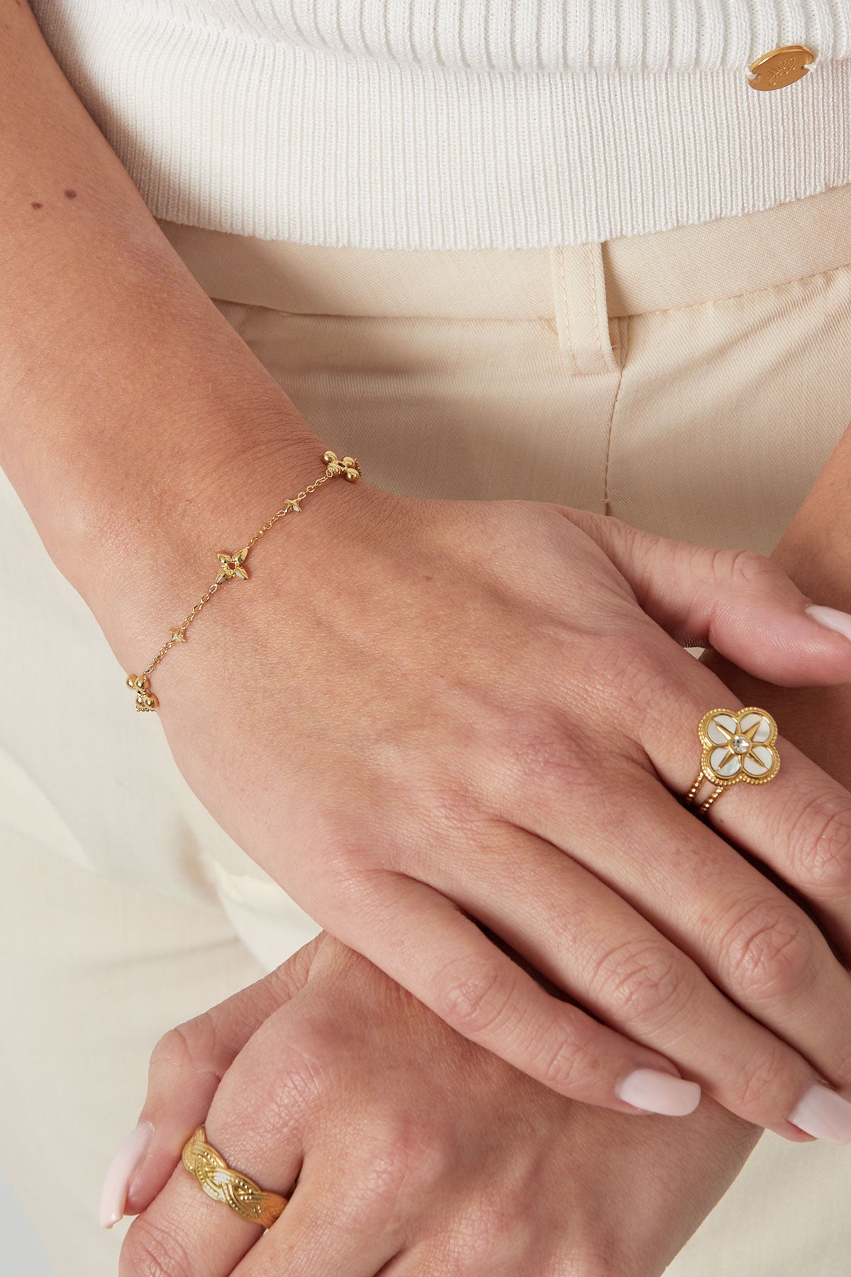 Flowerparty Armband