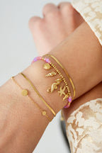 Dubbele Coin Armband