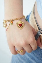 Bedelarmband Milagros Hart