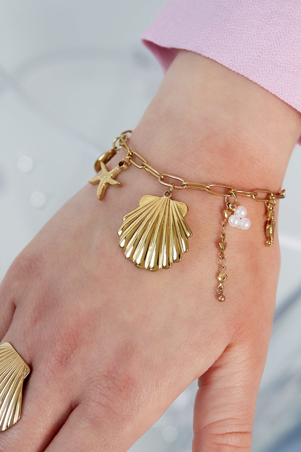 Large Beachy Armband