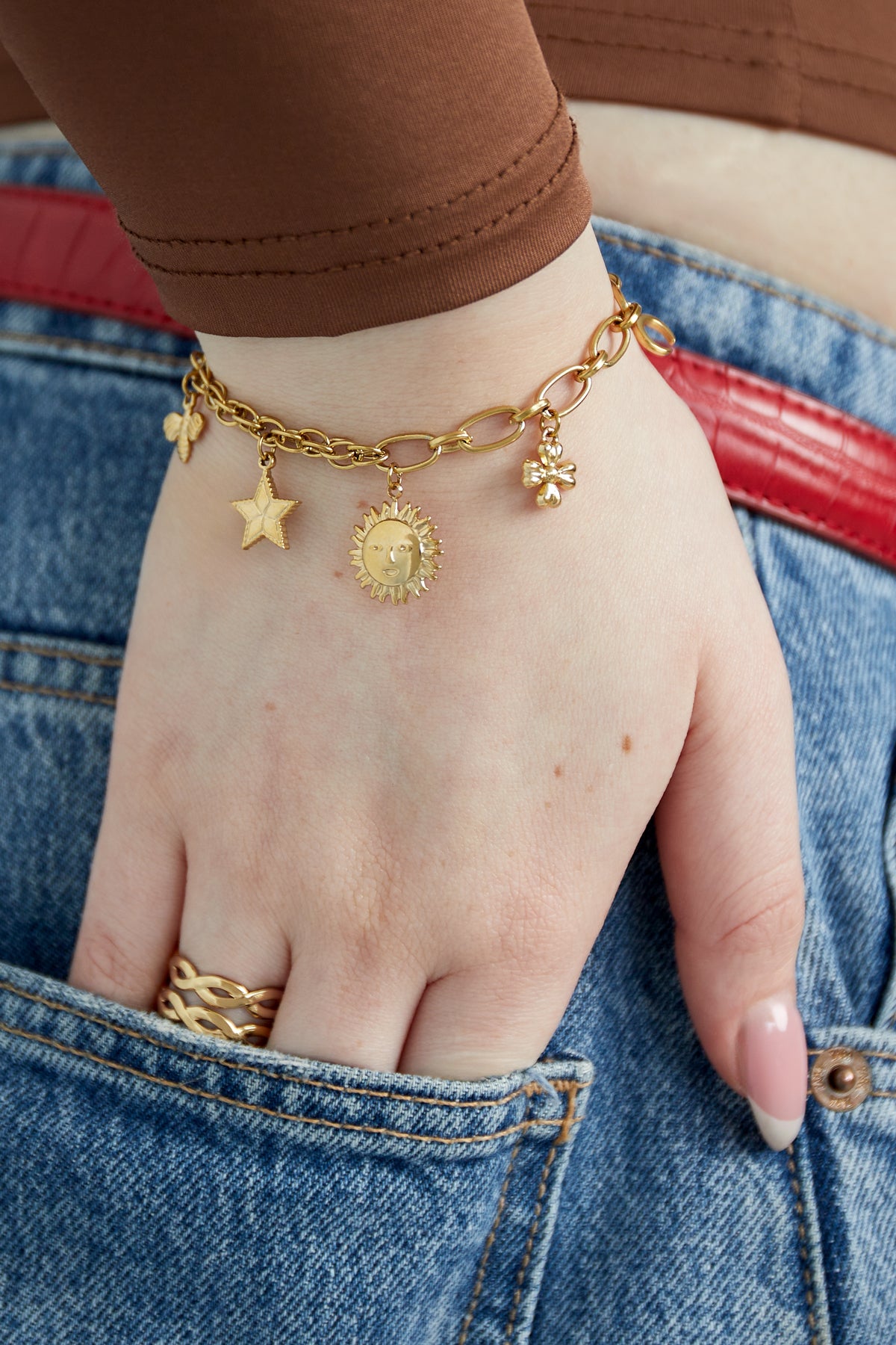 Celestial Charms Armband