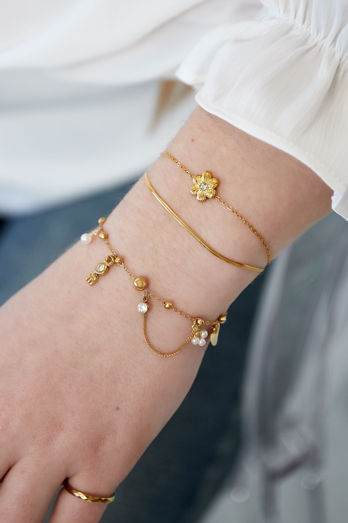 Flower Love Armband
