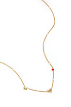 Ketting Met Hartjes En Steentjes En Patroon