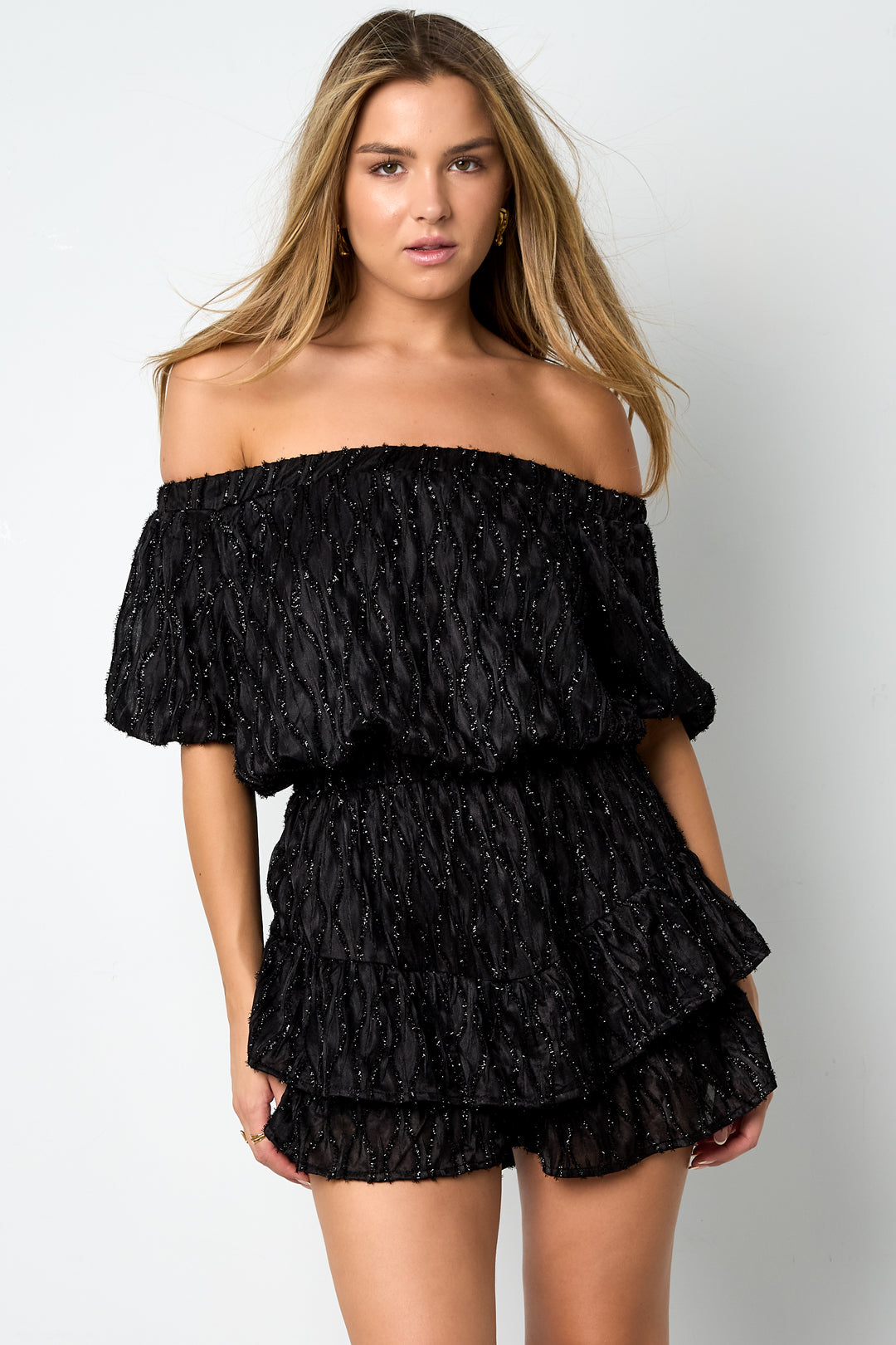 Geweven Polyestervezel Vrouwen Body Casual Solide Kleur Ruchesrand