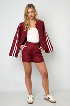 Elegant Plaid Shorts