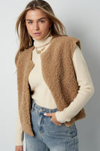 Woven Polyester Fiber Vrouwen Vest
