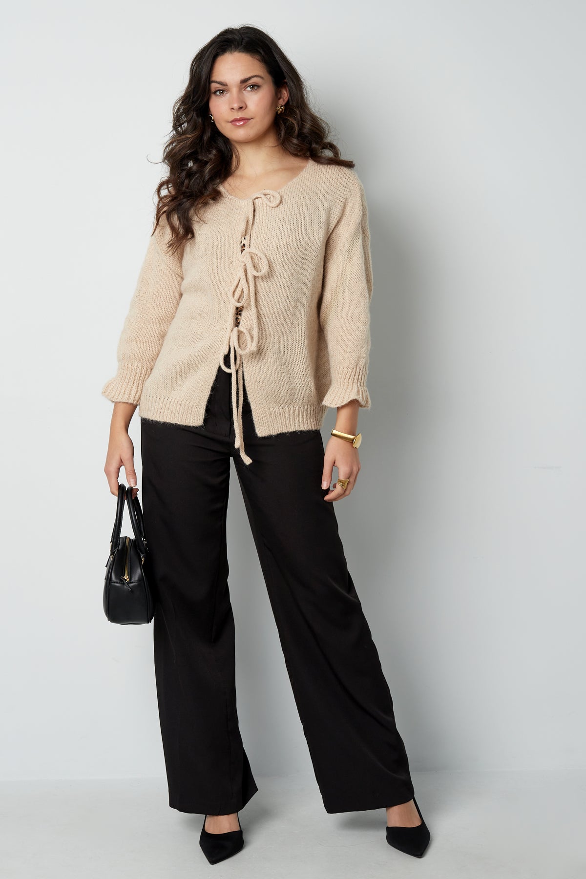 Korte Mouwen Tops Oversized Met Sluiting