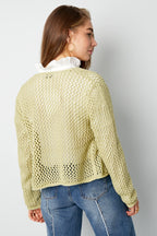 Gebreide Vrouwen Cardigan Open Voorkant Haakpatroon
