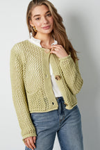 Gebreide Vrouwen Cardigan Open Voorkant Haakpatroon