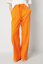 Wide Leg Pants Comfortabele Trekkoord Taille