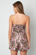 Mouwloze Top Bloemenprint