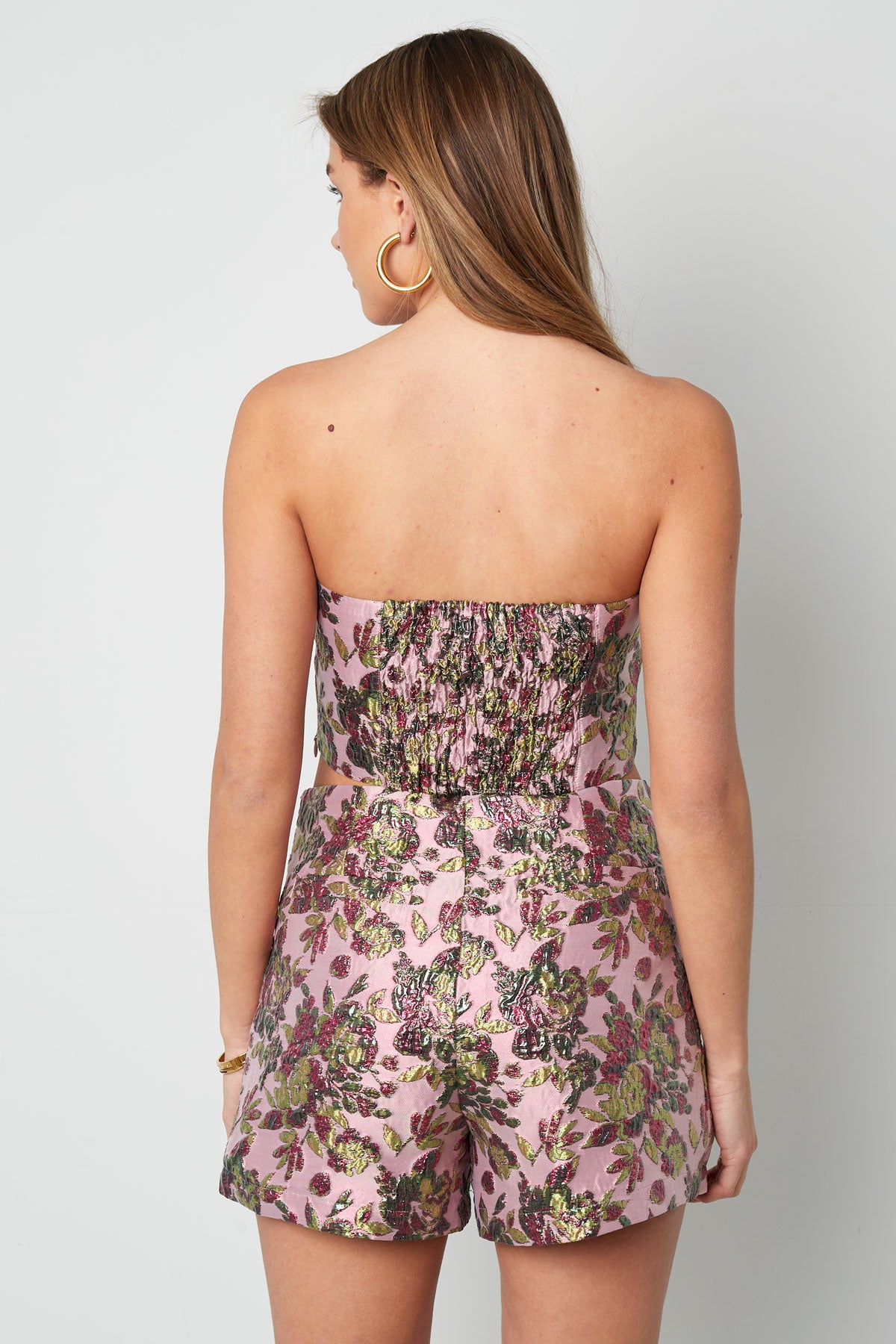 Mouwloze Top Bloemenprint
