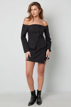 Asymmetrische Shorts Professionele Stijl