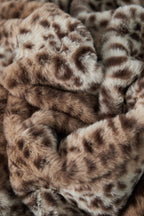 Dames Jas Luipaardprint Warm en Comfortabel
