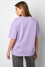 T-shirt Oversized Vlinder Print