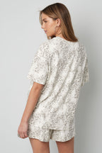 T-shirt Oversized Luipaardprint