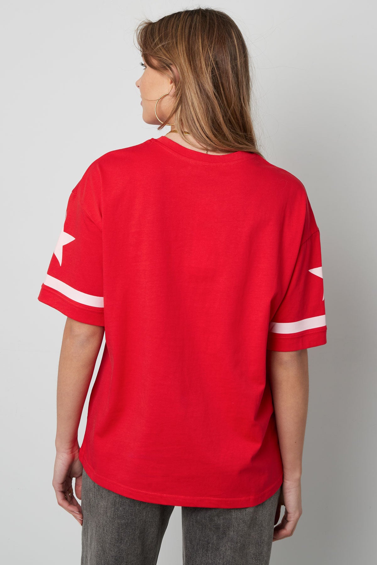 T-shirt Oversized Luipaardprint Nummer 98