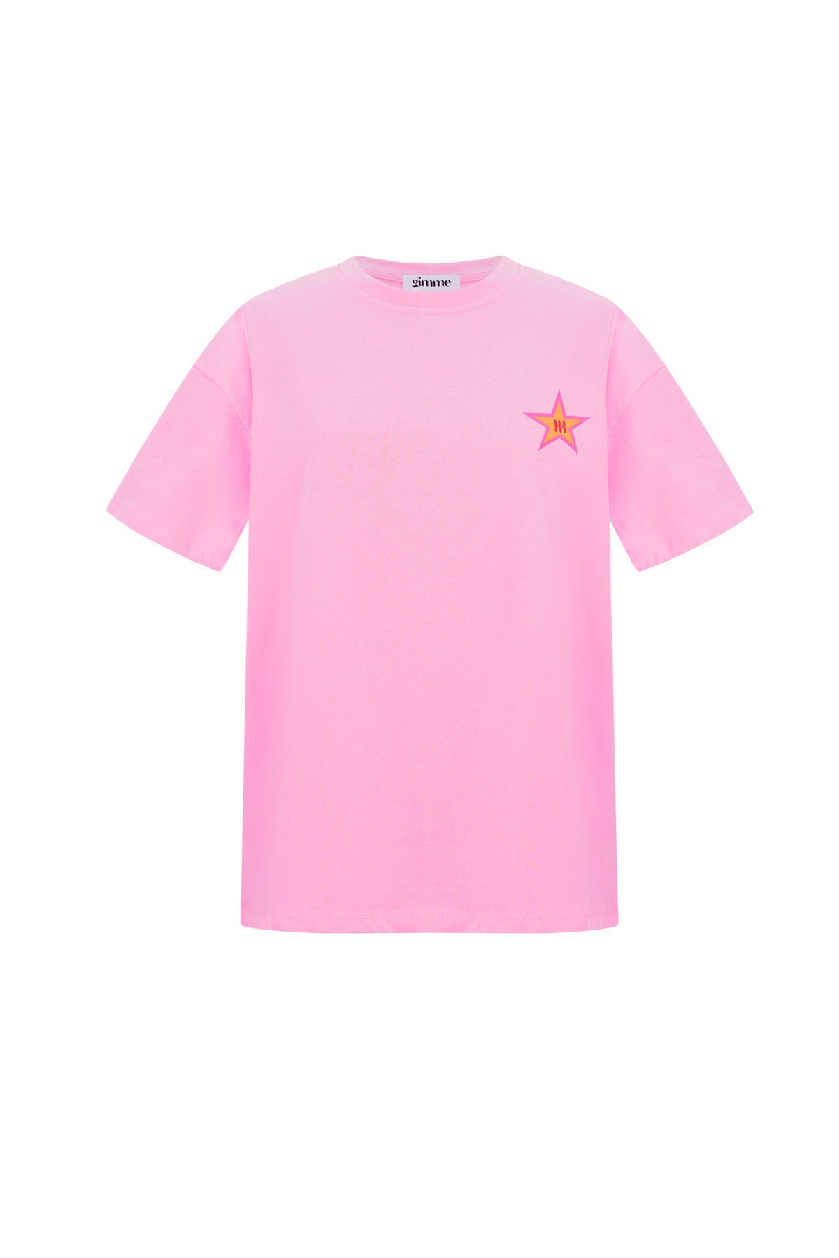 T-shirt Casual Ster Borduurwerk