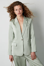Satin Look Blazer Deel 