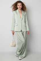 Satin Look Blazer Deel 