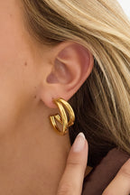 Small Double Hoop Ooringen