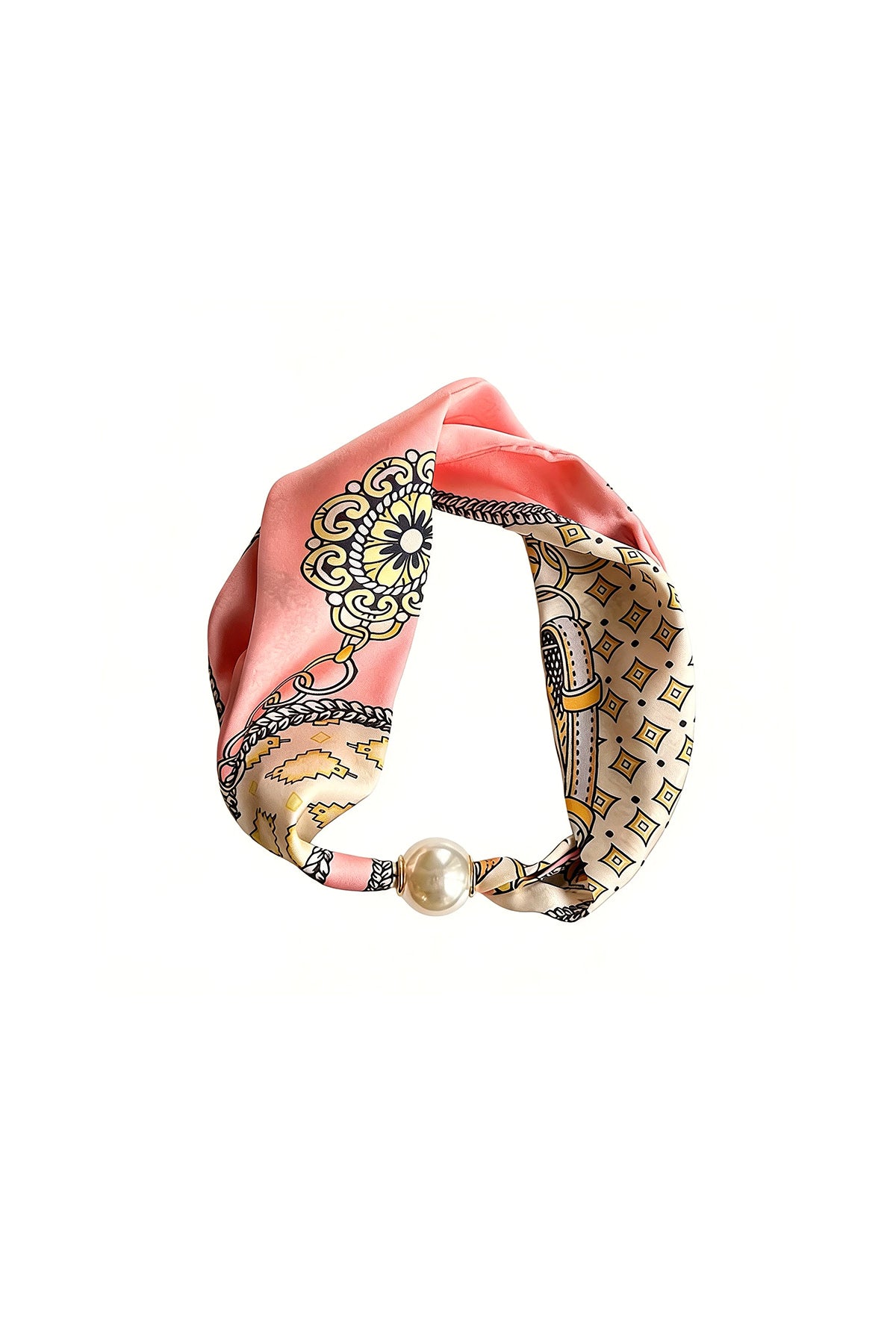Zomersjaals Met Bloemenprint