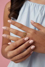 Verstelbare Twisted Ring