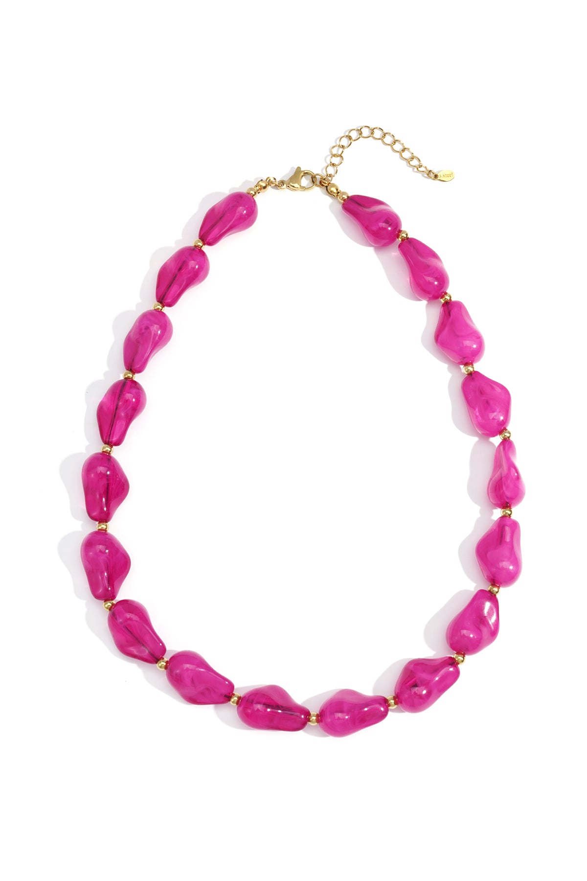 Chique Korte Ketting Met Kralen
