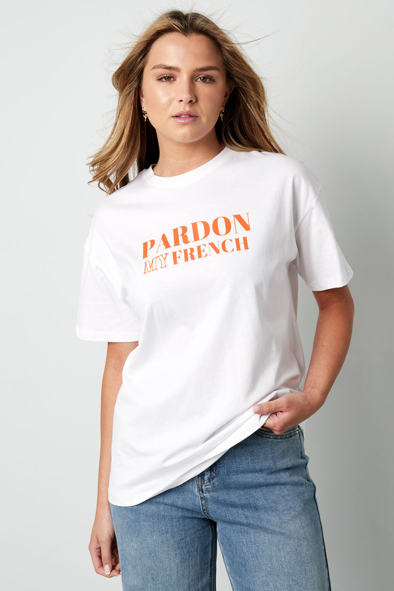 T-shirt Casual Letters