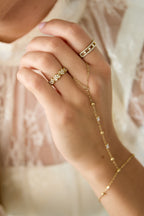 Elegante Minimale Hart Ring