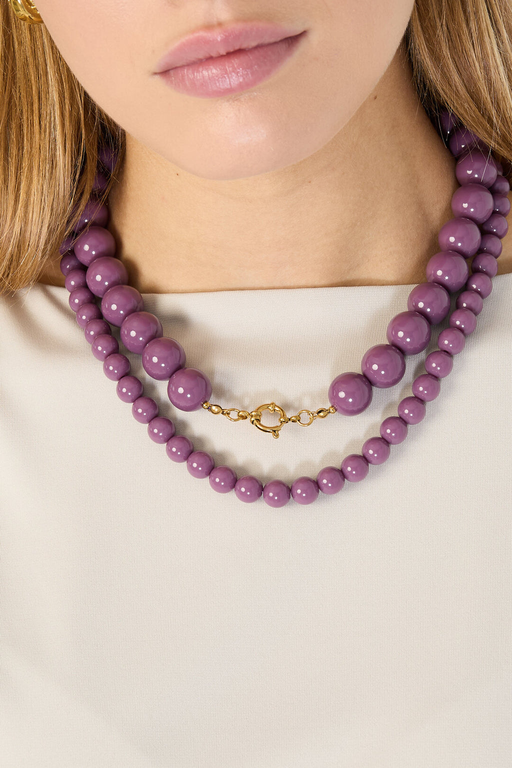 Stijlvolle Hars Kralenketting