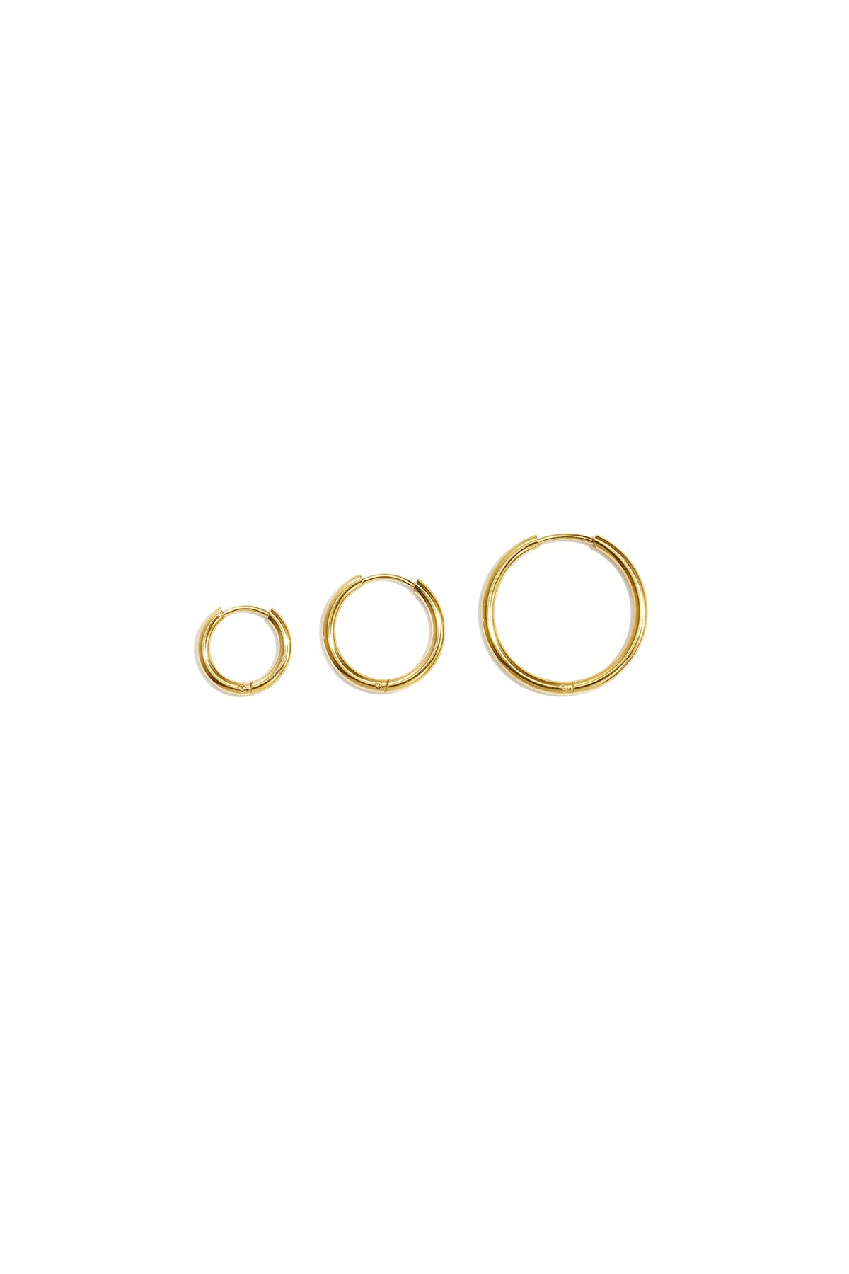 Stalen Oorbellen Set