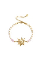 Armbanden Met Touwbedeltjes Bloemenmotief
