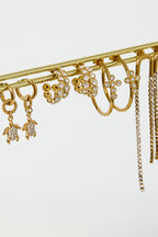 Stijlvolle Strass Oorringen