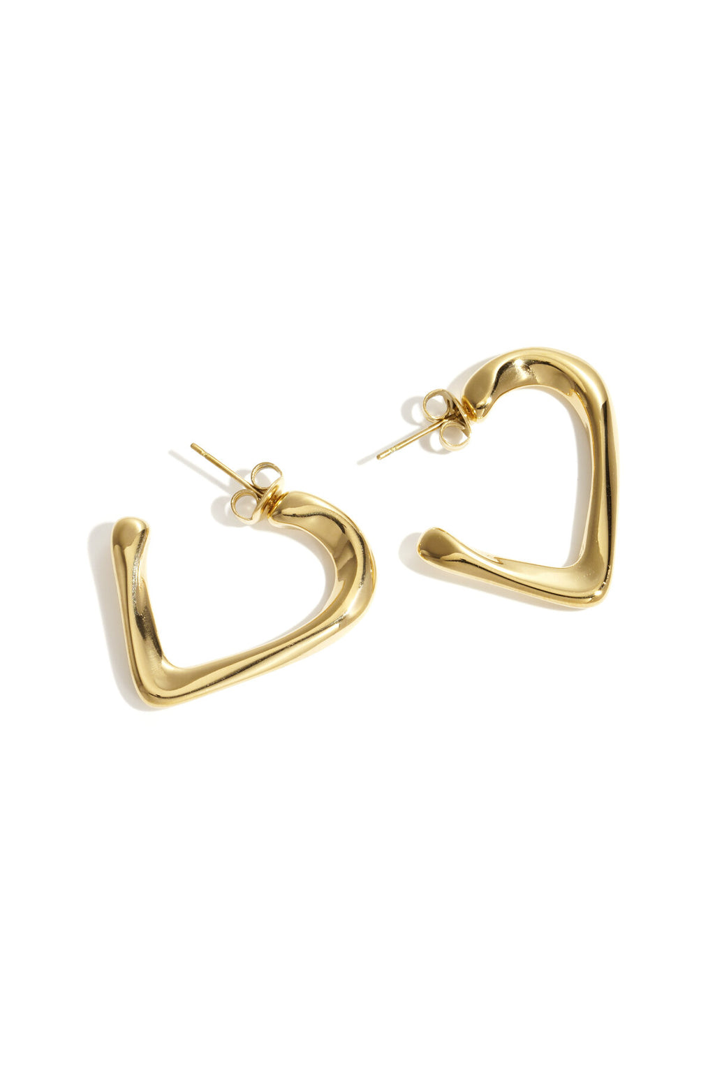 Simple Heart Hoop-oorbellen - Tijdloze elegantie
