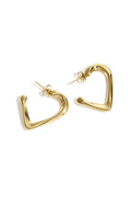Simple Heart Hoop-oorbellen - Tijdloze elegantie